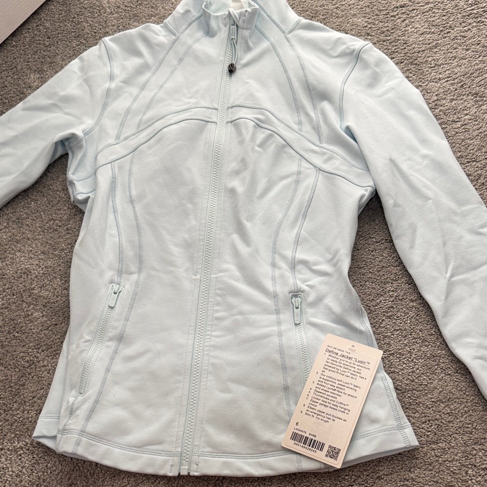 Lululemon Athletica Women's Pale Blue Ski Jacket